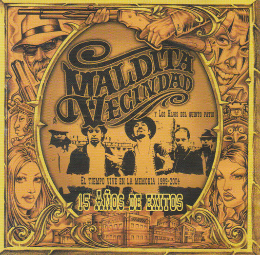 Maldita Vecindad Y Los Hijos Del Quinto Patio – El Tiempo Vive En La Memoria 1989-2004 (15 Años De Éxitos). tienda de discos en méxico formato muerto