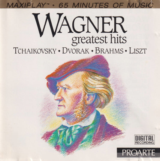 Wagner, Yuri Ahronovitch, Vienna Symphony – Greatest Hits Of - Wagner - Liszt - Brahms - Dvorak - Tchaikovsky. Cd nuevo. tienda de discos en formato muerto