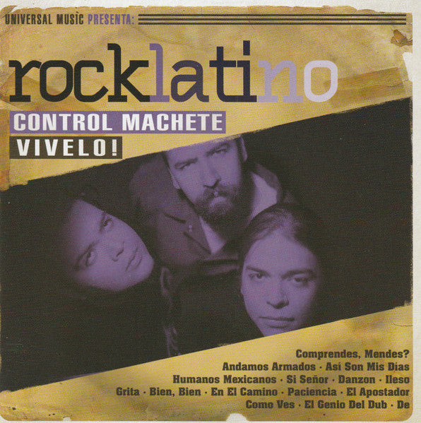 Control Machete – Rocklatino. CD.