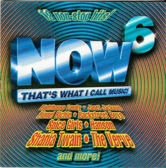 Varios – Now That's What I Call Music! 6. Cd en buen estado. tienda de discos en méxico formato muerto