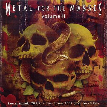 Varios – Metal For The Masses Volume II. Cd doble importado. tienda de discos formato muerto