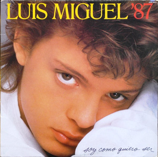 Luis Miguel '87 – Soy Como Quiero Ser. Cd importado en buen estado. formato muerto