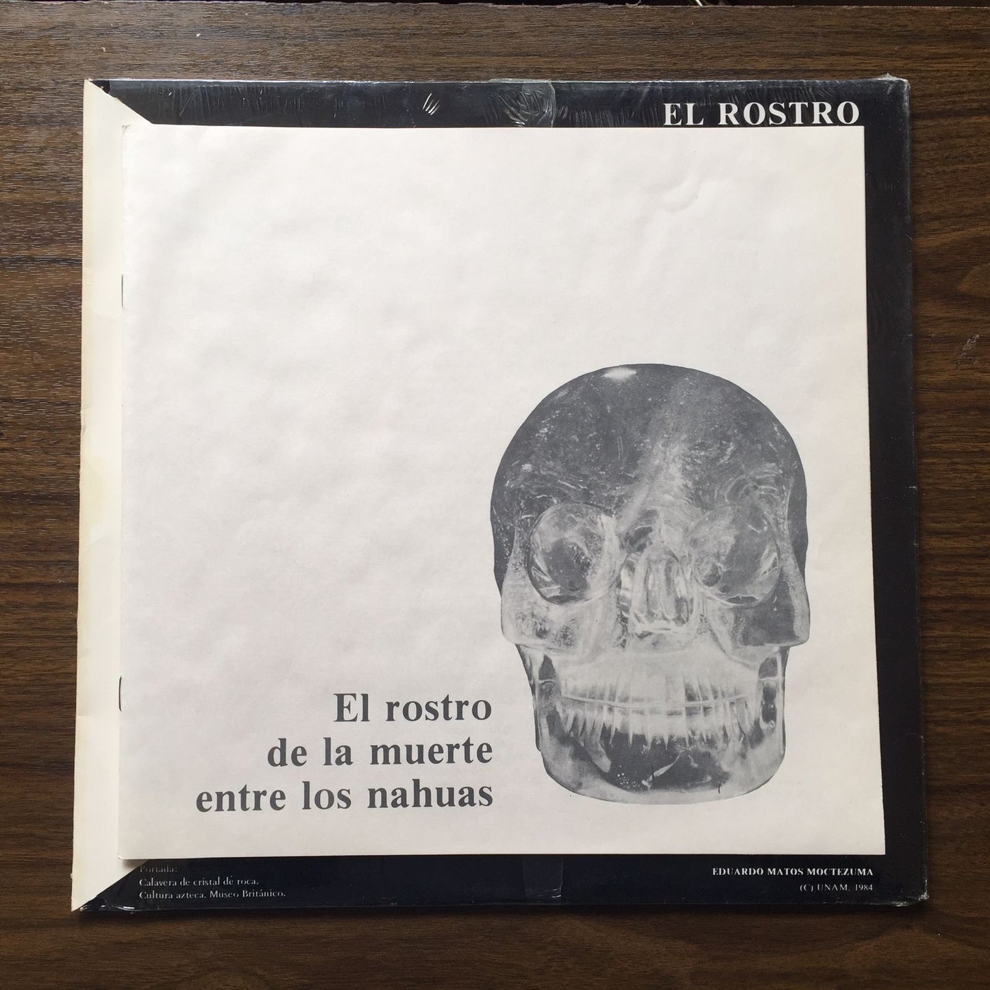 Antonio Zepeda – El Rostro de la Muerte Entre Los Nahuas. Vinyl en excelente estado.