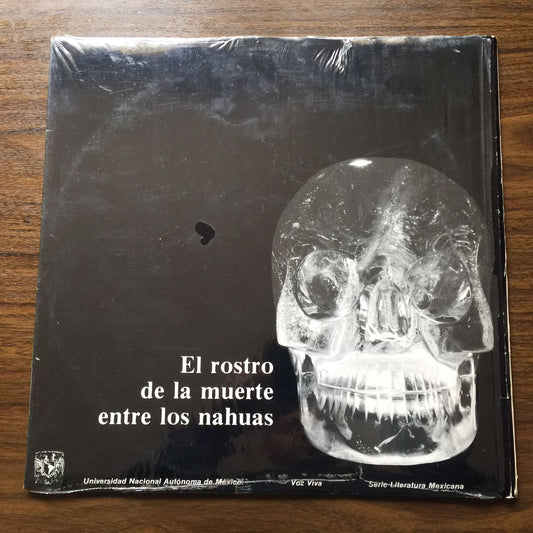 Antonio Zepeda – El Rostro de la Muerte Entre Los Nahuas. Vinyl en excelente estado.