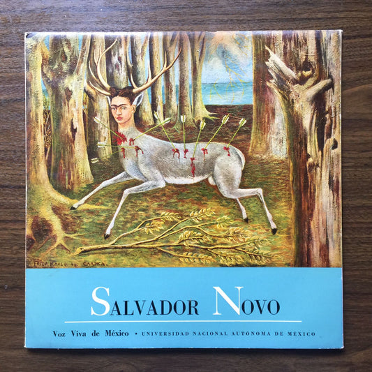 Salvador Novo. Voz Viva de Mexico. UNAM. Vinyl en excelente estado.