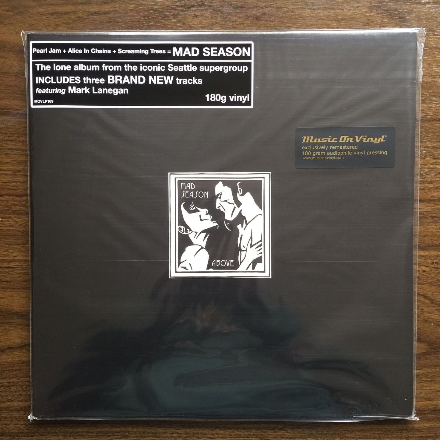 Mad Season. Above. Vinyl doble nuevo.