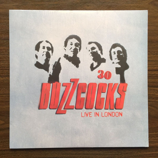 Buzzcocks – 30 Live In London. Vinyl doble rojo, nuevo.