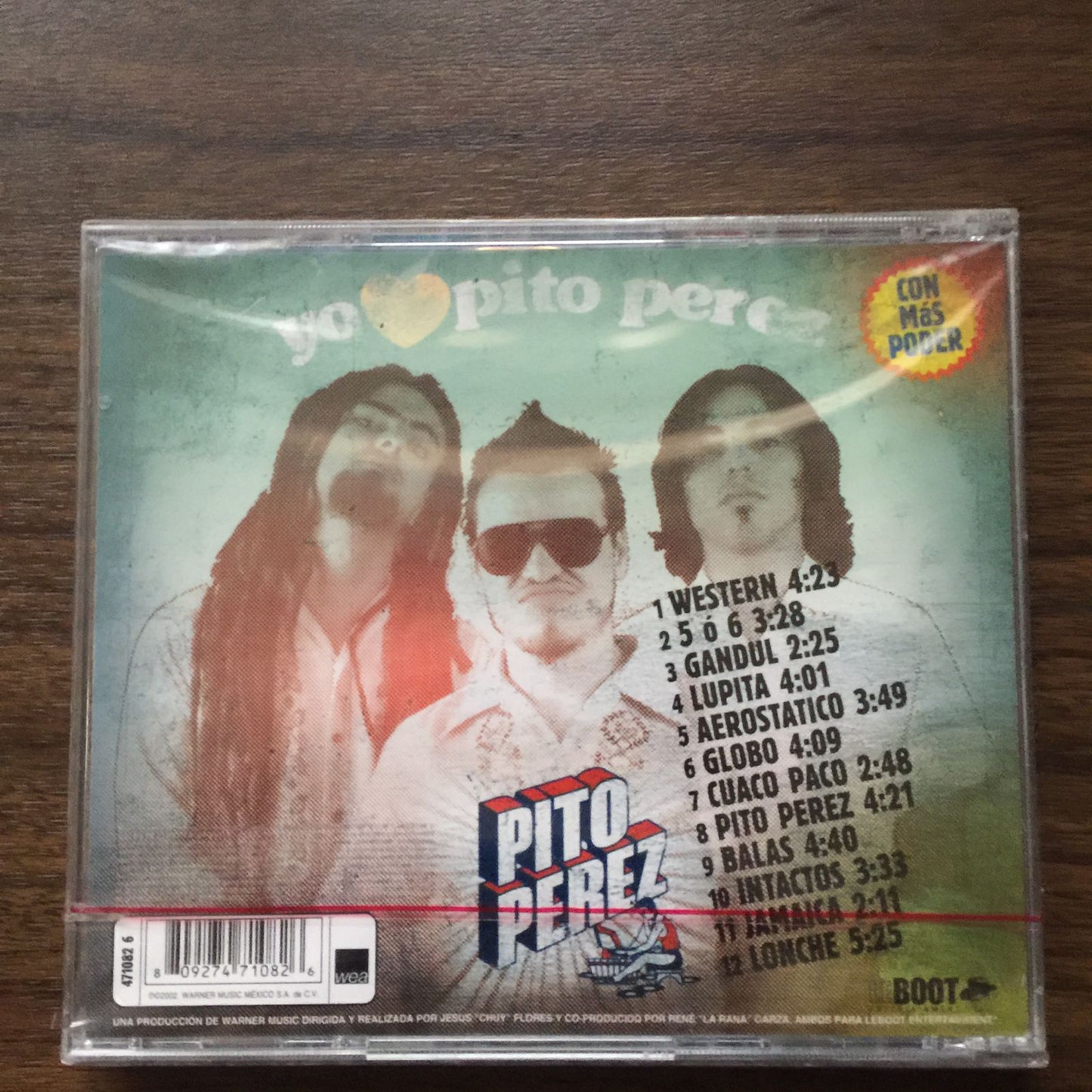 Pito Pérez. Con Más Poder. CD nuevo.