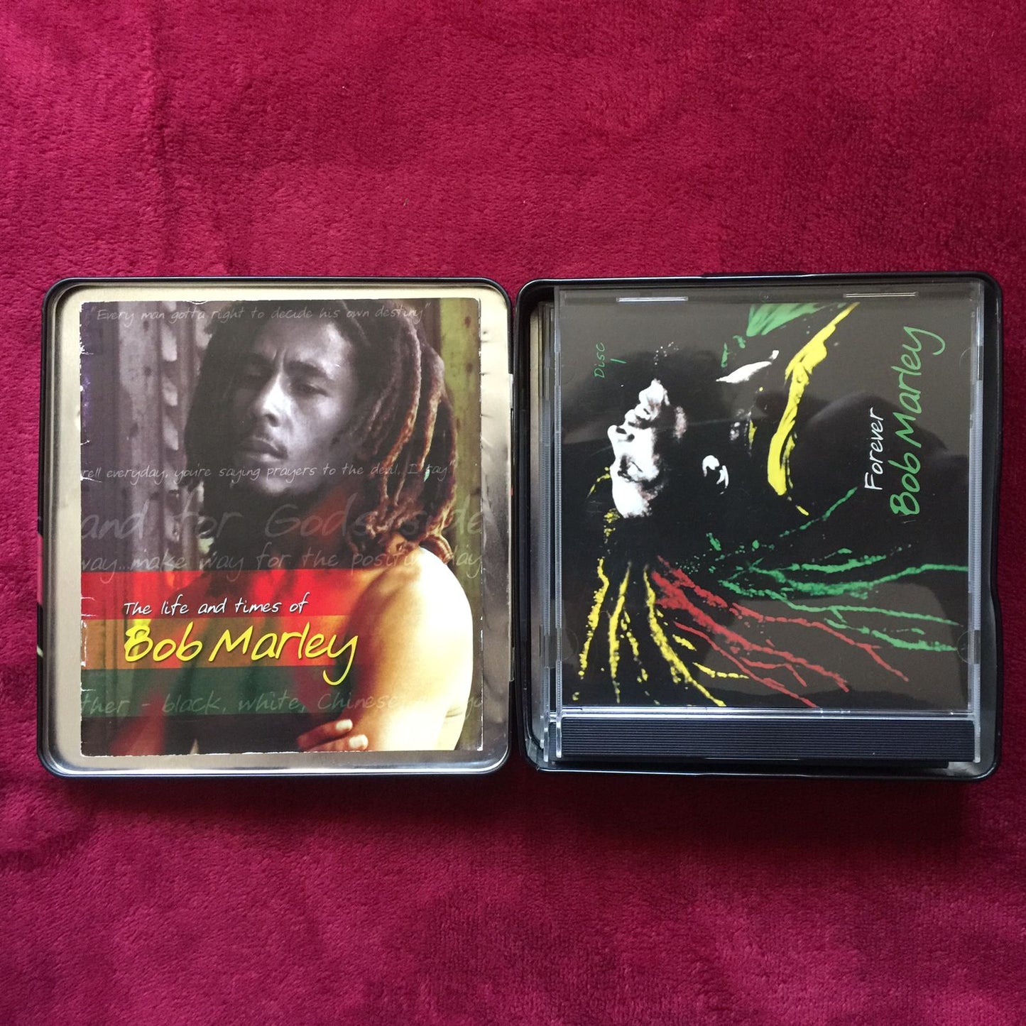 Bob Marley. Bob Marley Forever 3 cd boxset. En buen estado.