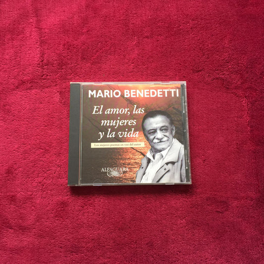 Mario Benedetti. El Amor, las Mujeres y la Vida. CD en excelente estado.