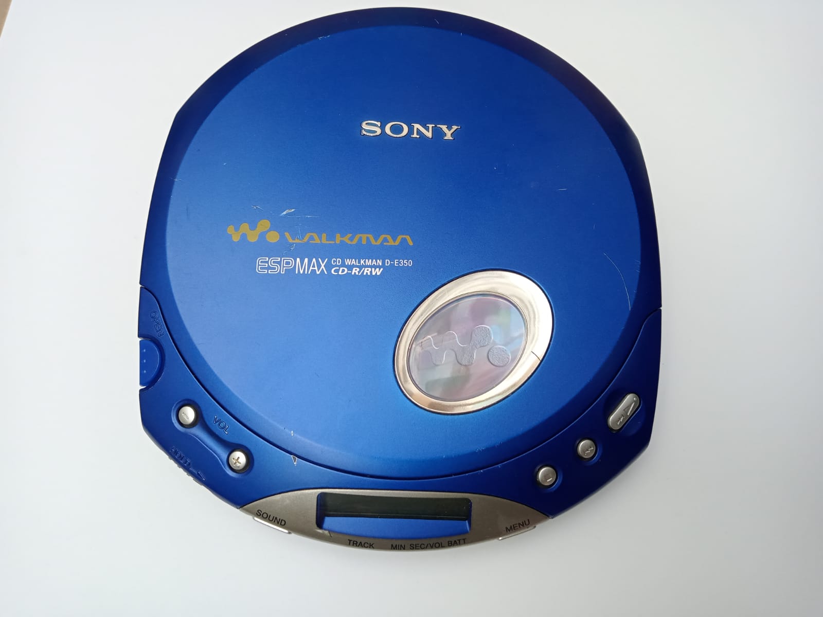 Sony D-E350 Reproductor portátil de CD, discman. formato muerto méxico