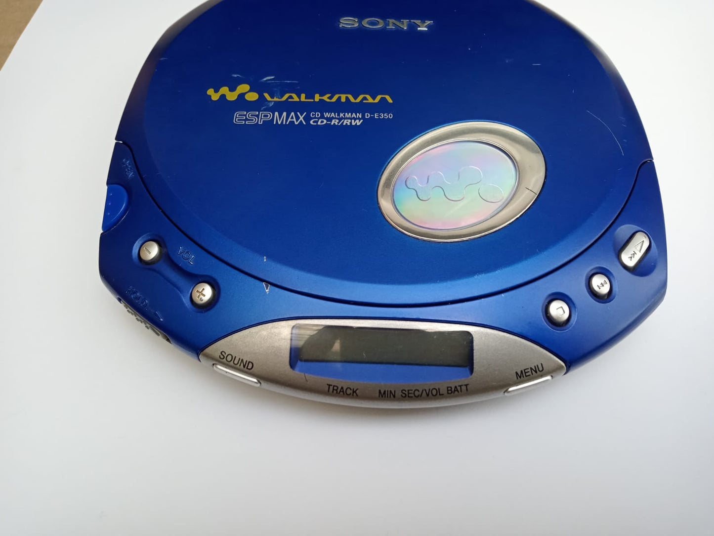 Sony D-E350 Reproductor portátil de CD, discman. formato muerto méxico