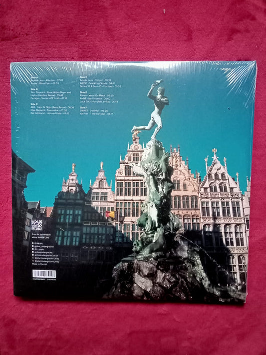 Amelie Lens. Antwerp. Global Underground 44. Vinilo triple nuevo. formato muerto