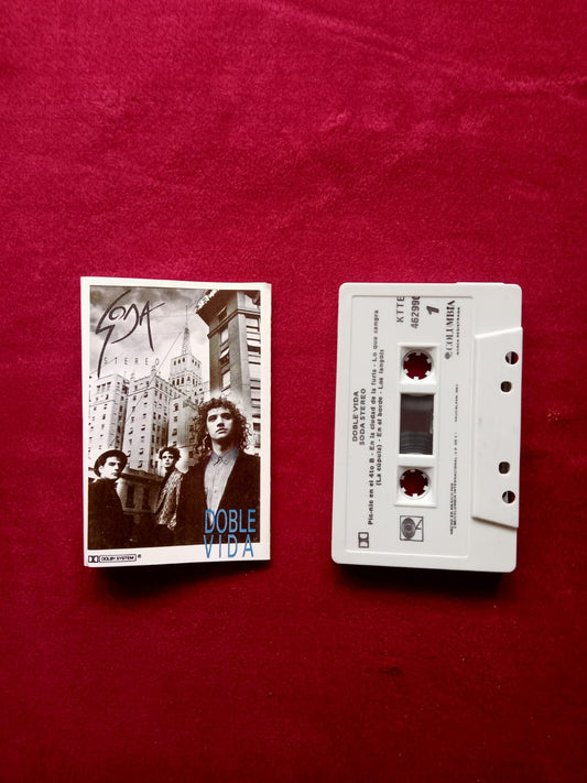 Soda Stereo. Doble Vida. Cassette. FORMATO muerto