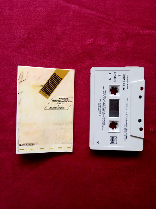 Soda Stereo. Signos. Cassette. formato muerto