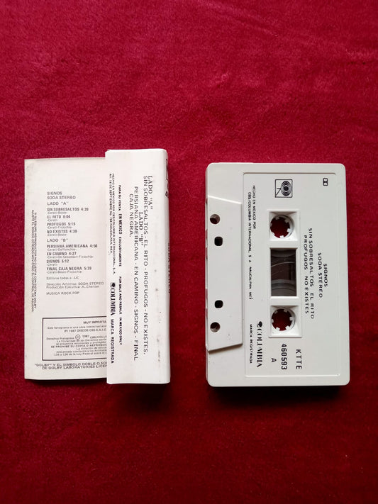 Soda Stereo. Signos. Cassette. formato muerto