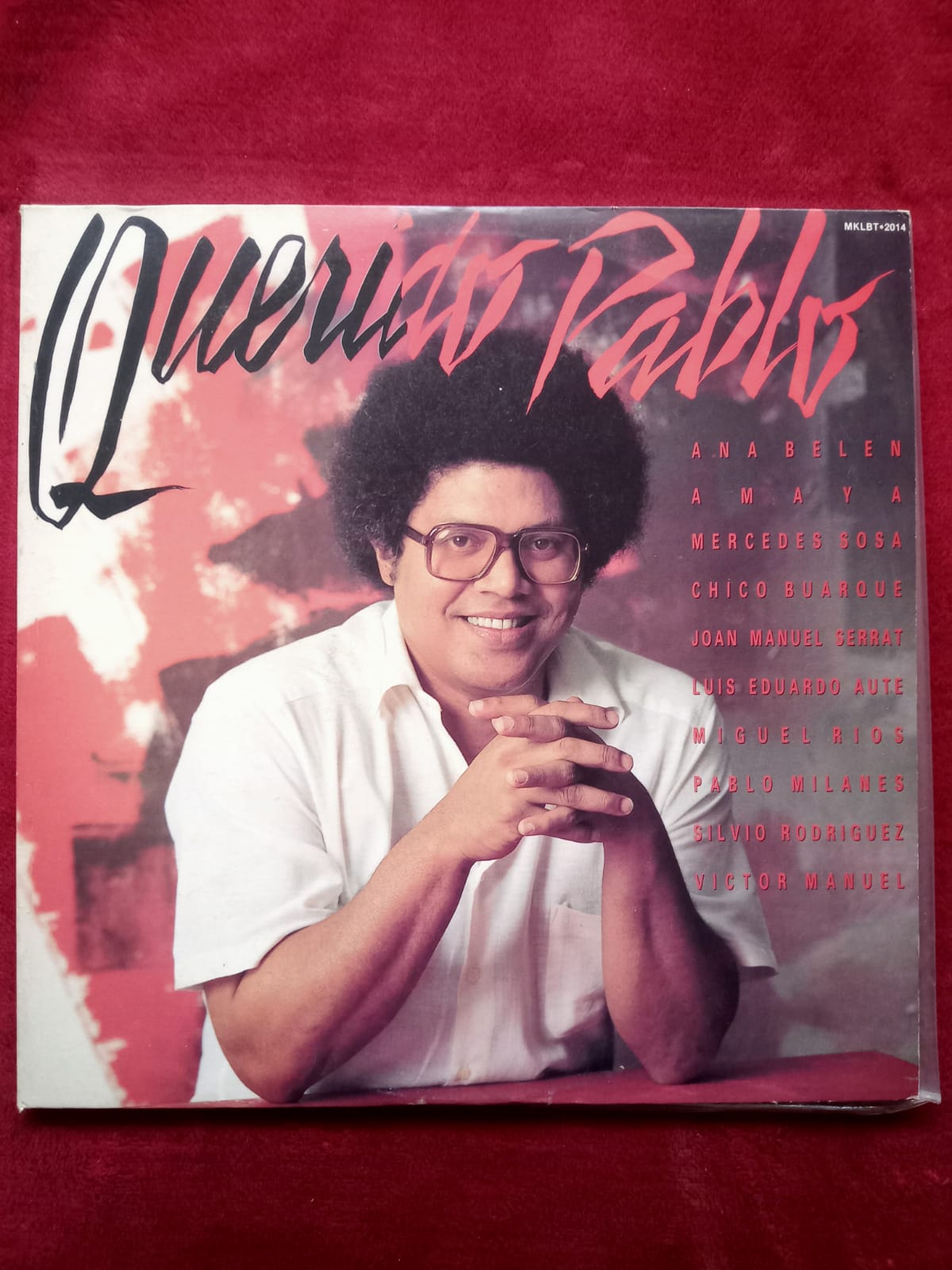 Pablo Milanés – Querido Pablo. Vinilo doble. formato muerto