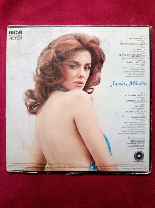 Lucía Méndez – Lucía Méndez. Vinilo. formato muerto