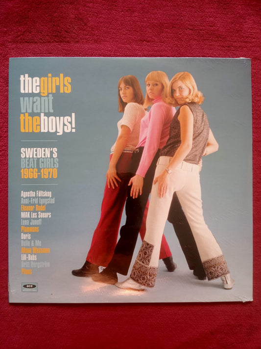 Varios – The Girls Want The Boys! Sweden's Beat Girls 1966-1970. vinilo nuevo de color. formato muerto