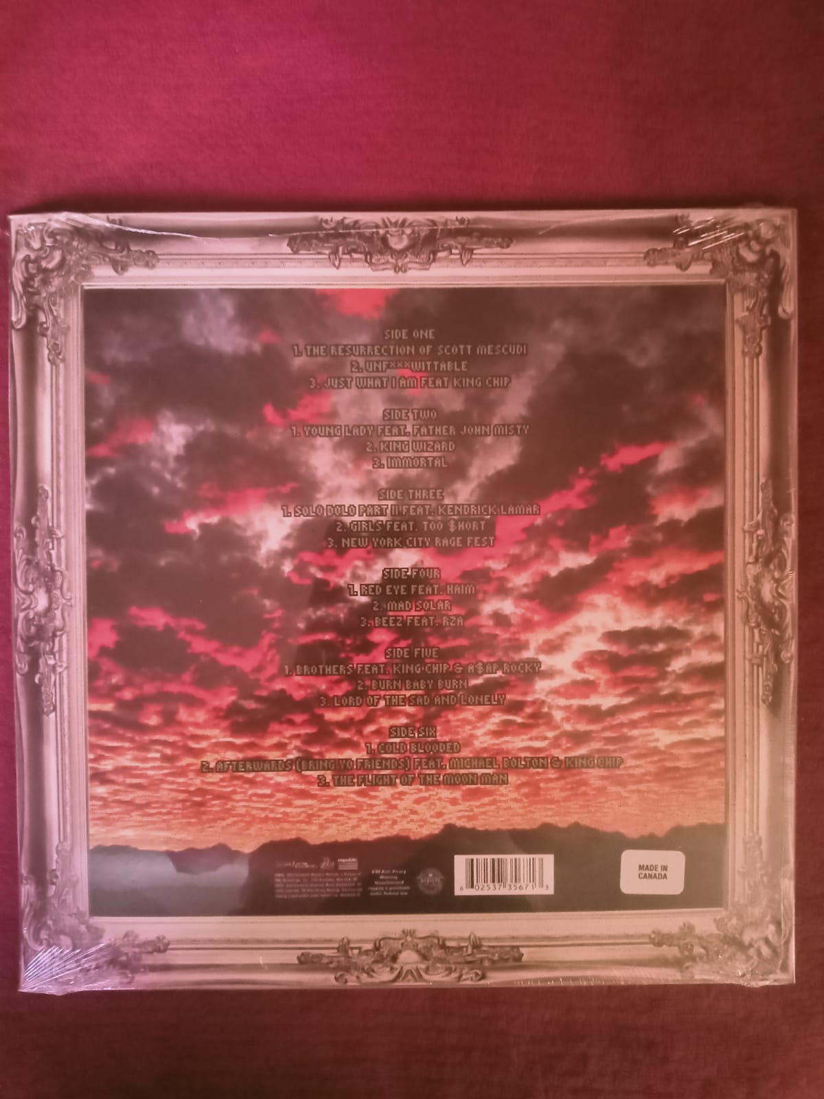 Kid Cudi. Indicud. Vinilo triple nuevo. formato muerto