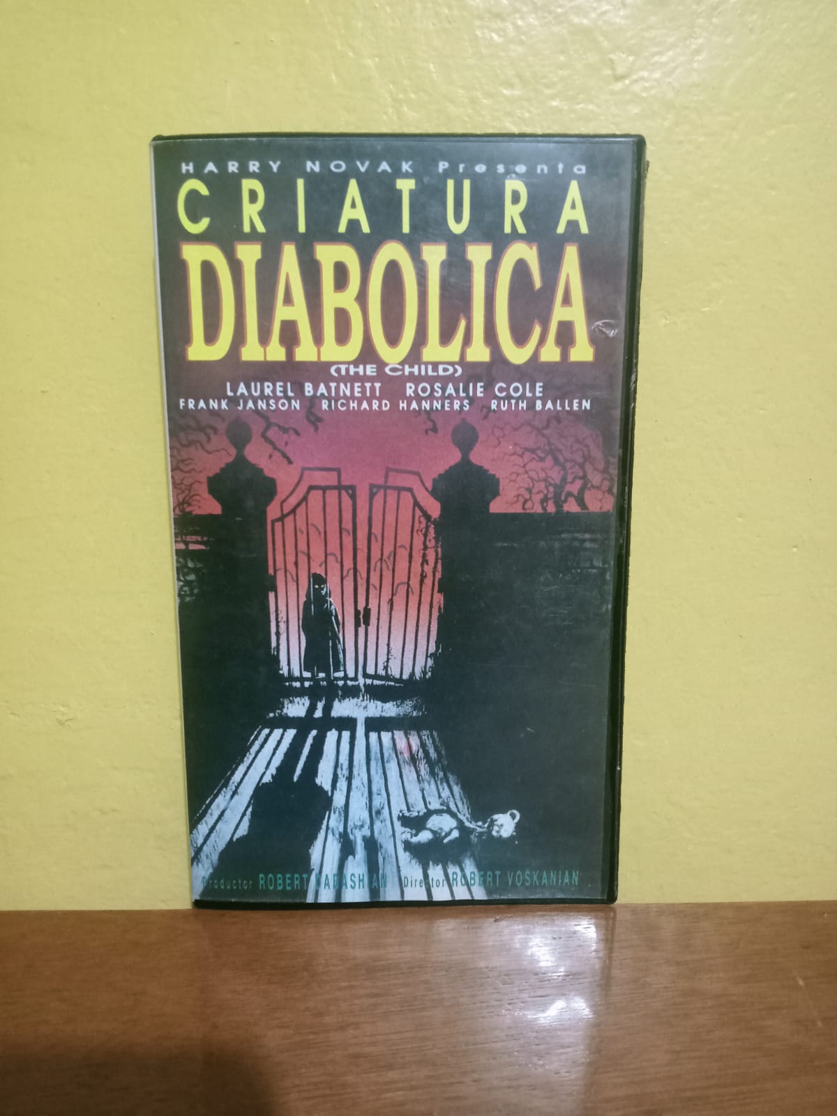 CRIATURA DIABOLICA. VHS en buen estado. formato muerto