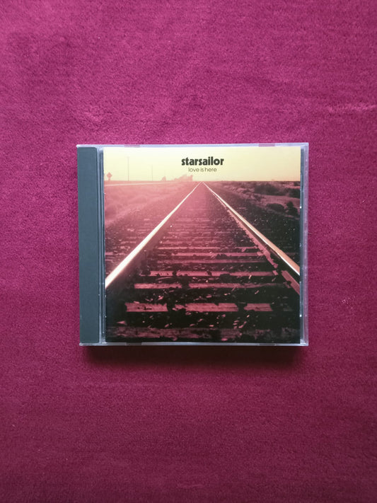 Starsailor. Love Is Here. Cd nacional. formato muerto