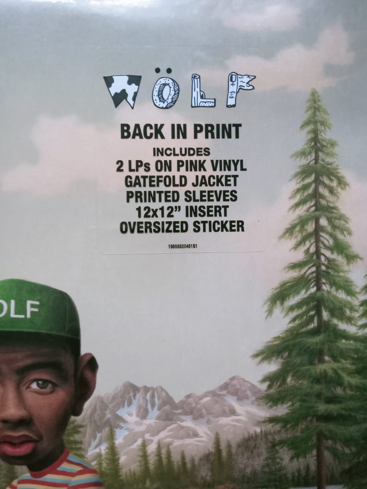 Tyler, the Creator. Wolf . Vinilo doble de color rosa. formatomuerto