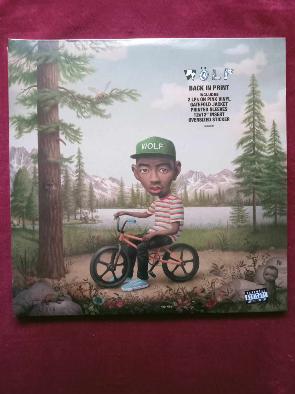 Tyler, the Creator. Wolf . Vinilo doble de color rosa. formatomuerto