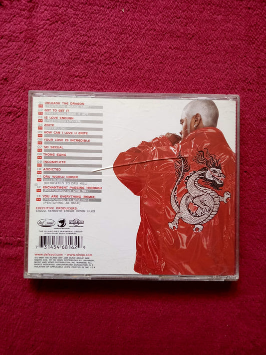 Sisqó. Unleash the Dragon. Cd importado. formato muerto