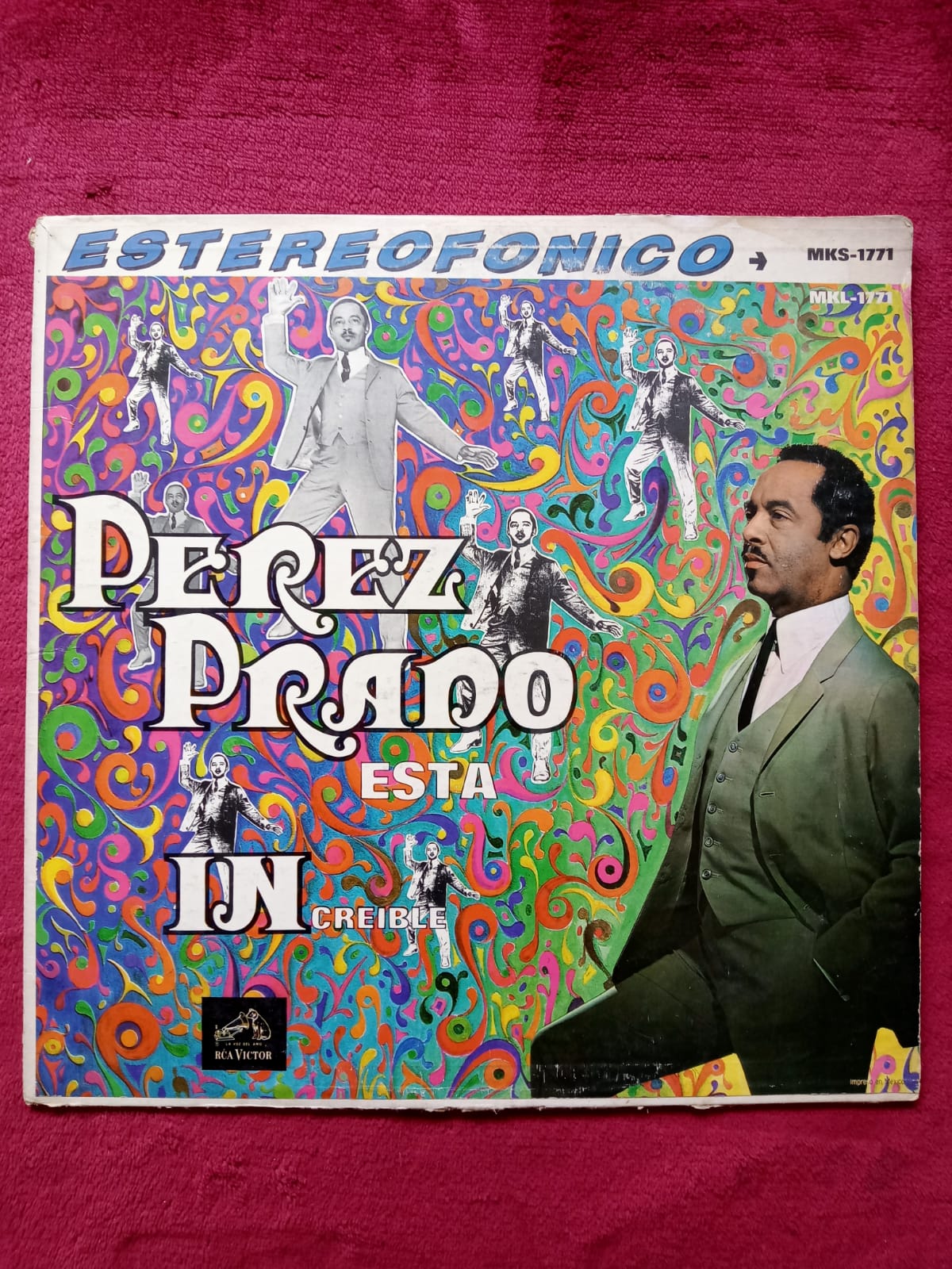 Pérez Prado – Esta Increíble. Vinilo en buen estado. formato muerto