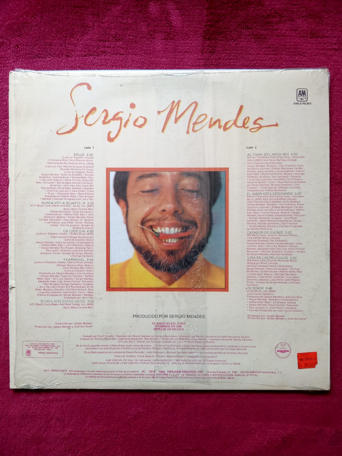 Sergio Mendes – Picardía. Vinilo nacional buen estado. formato muerto