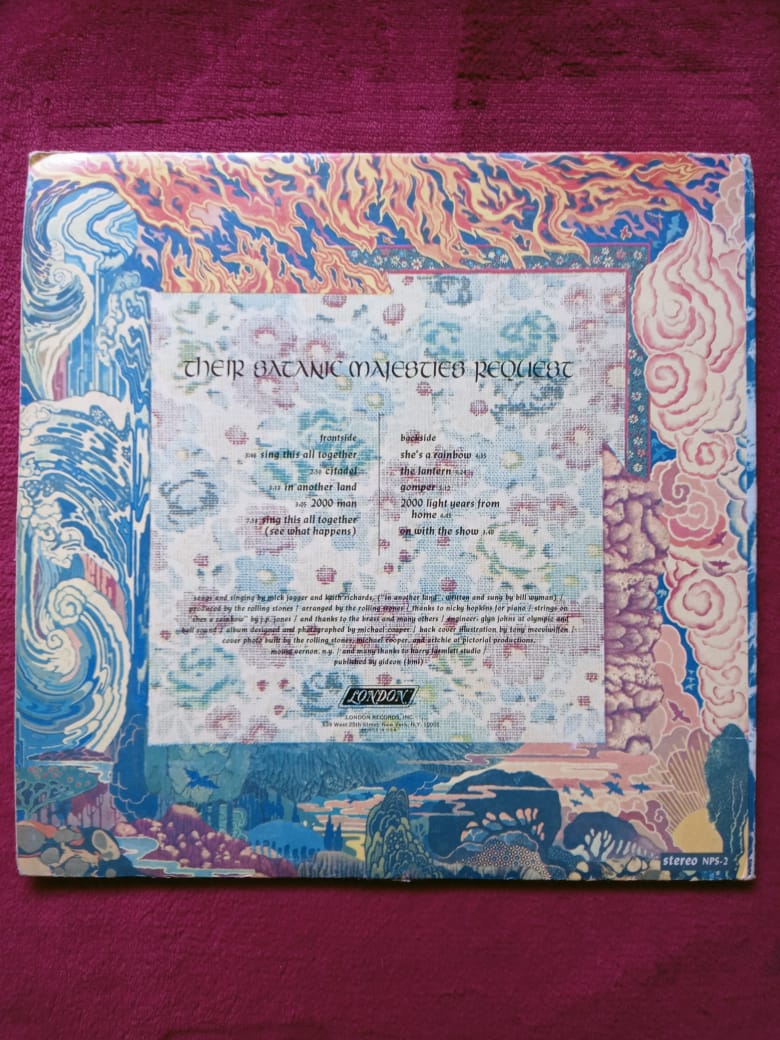 The Rolling Stones – Their Satanic Majesties Request. Vinilo importado en buen estado. formato muerto