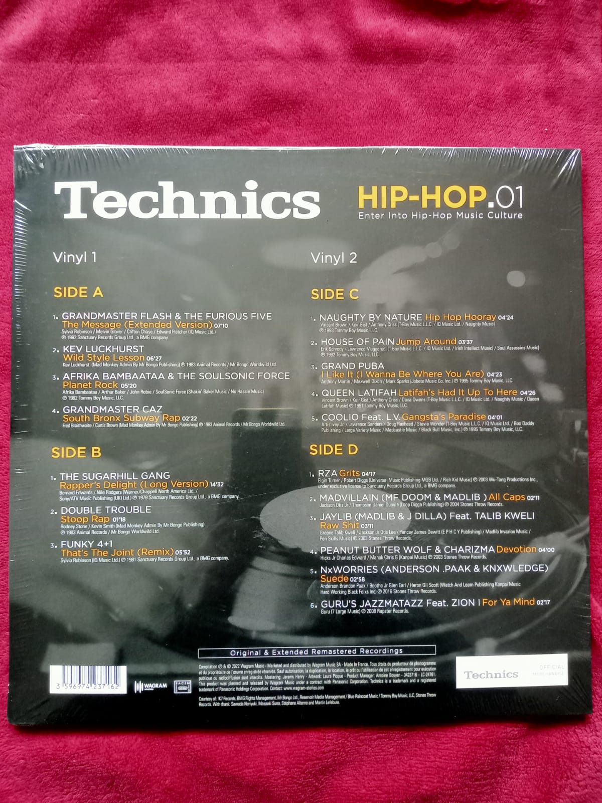 Technics Hip-hop.01 (2-LP)