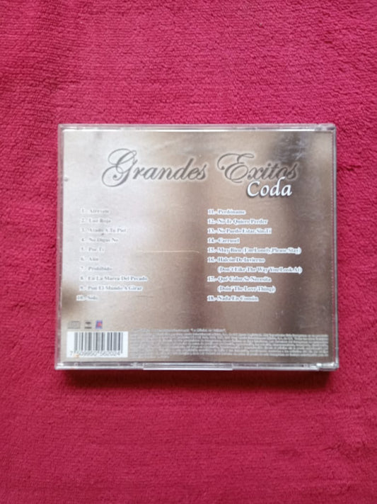 Coda – Grandes Éxitos. Cd en buen estado. formato muerto