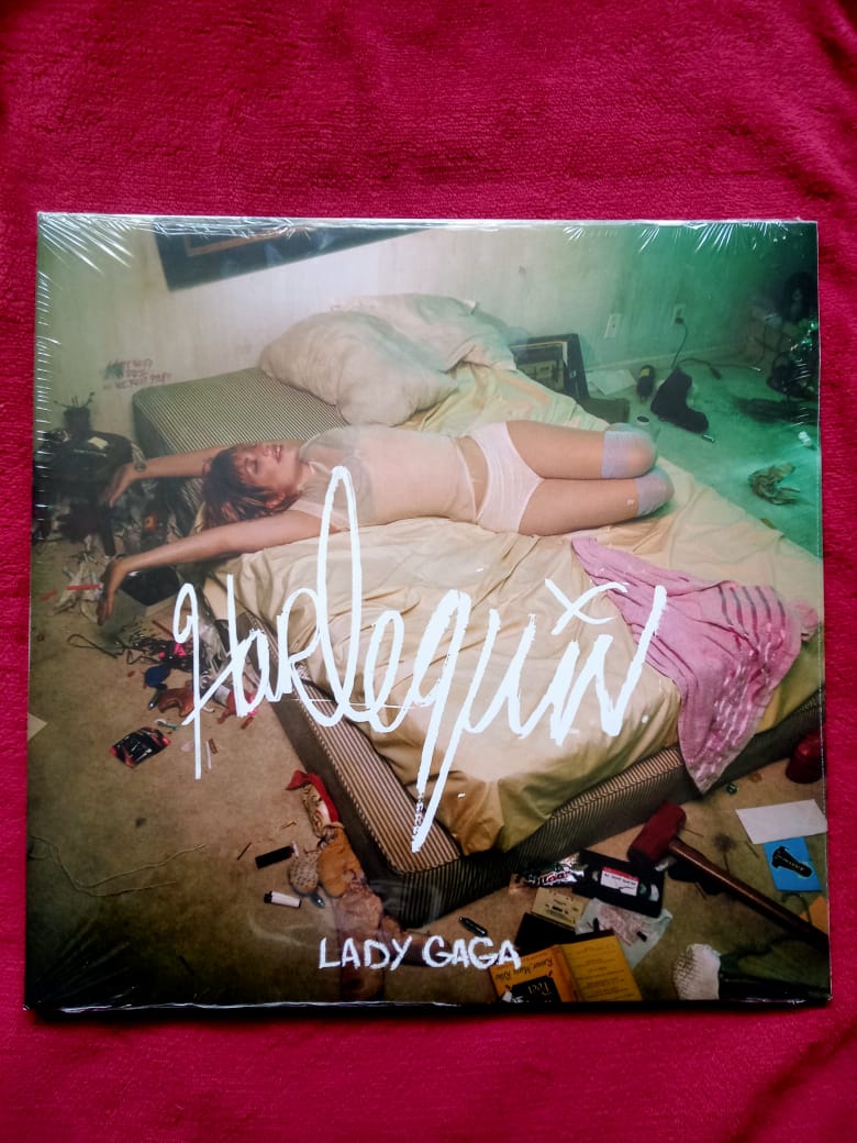 Lady Gaga – Harlequin. Vinilo nuevo color blanco. formato muerto