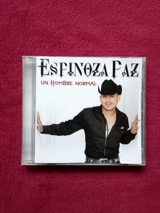 Espinoza Paz – Un Hombre Normal. Cd en buen estado. formato muerto