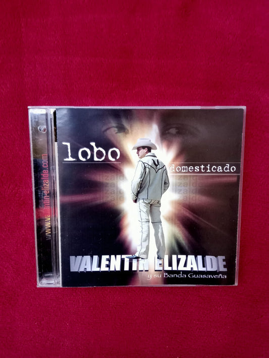 Valentín Elizalde Y Su Banda Guasaveña – Lobo Domesticado. Cd en buen estado. formato muerto