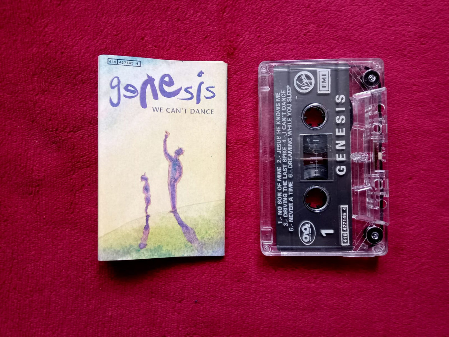 Genesis. We Can't Dance. Cassette nacional en buen estado. formato muerto