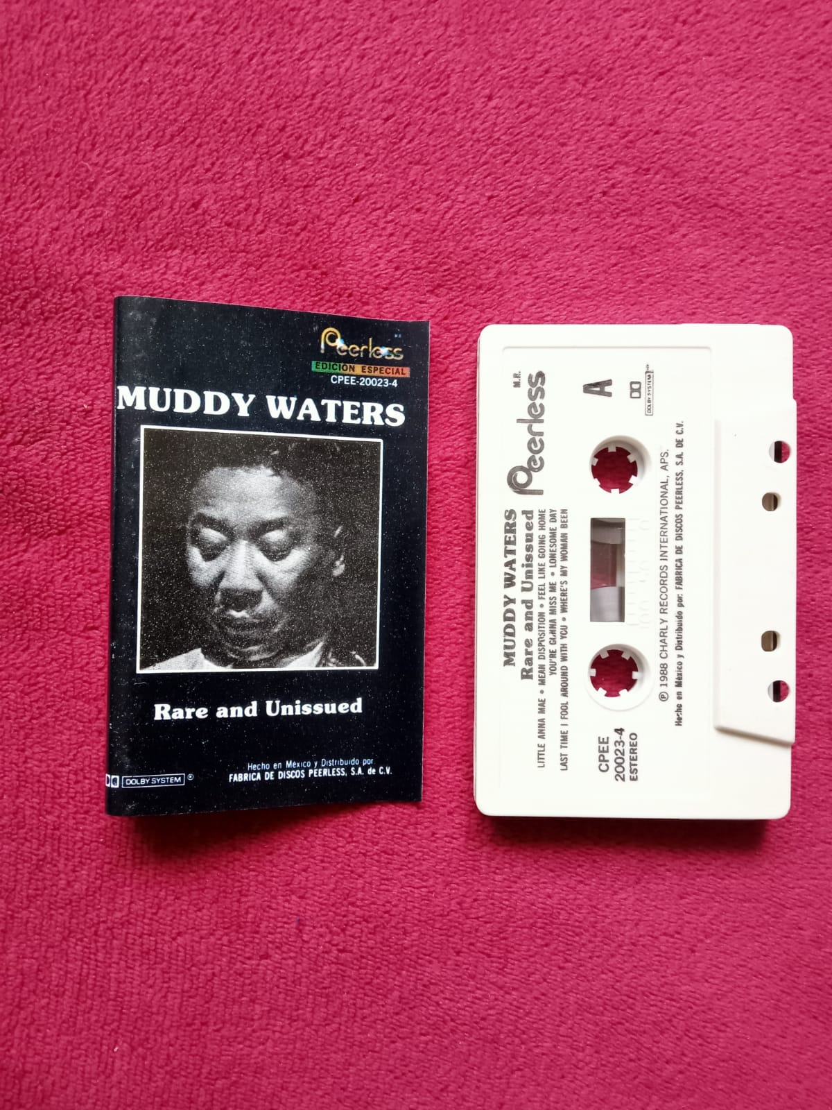 Muddy Waters. Rare and Unissued. Cassette.