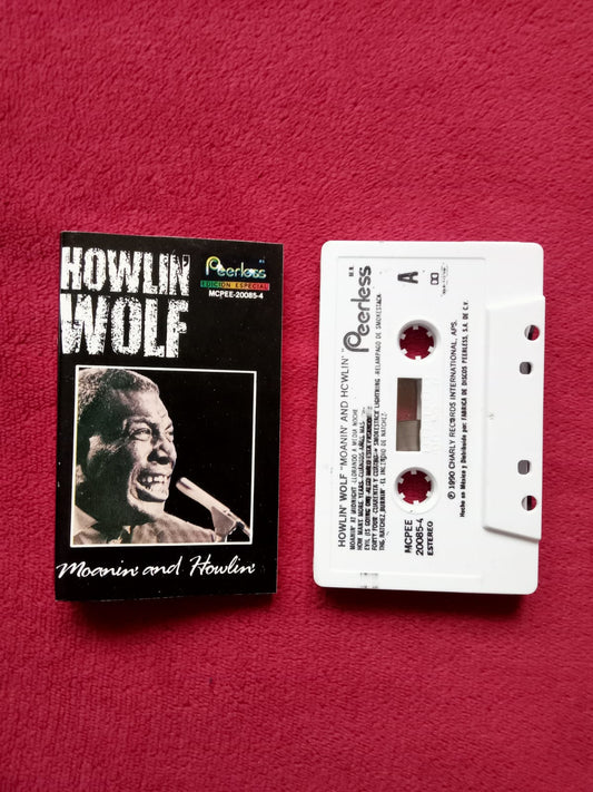 Howlin' Wolf. Moanin' and Howlin'. Cassette en buen estado. formato muerto