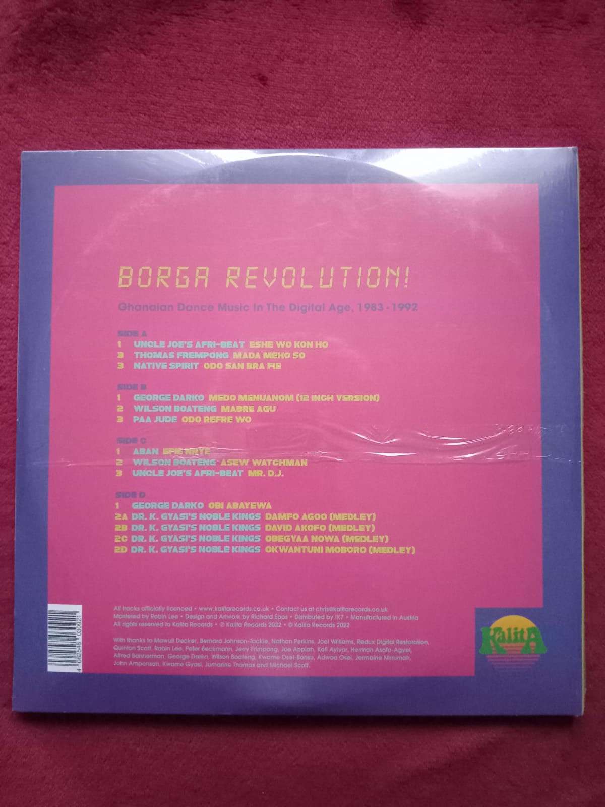 Borga Revolution! Ghanaian Dance Music In The Digital Age, 1983​-​1992 (Vol. 1). Vinilo doble nuevo. formato muerto