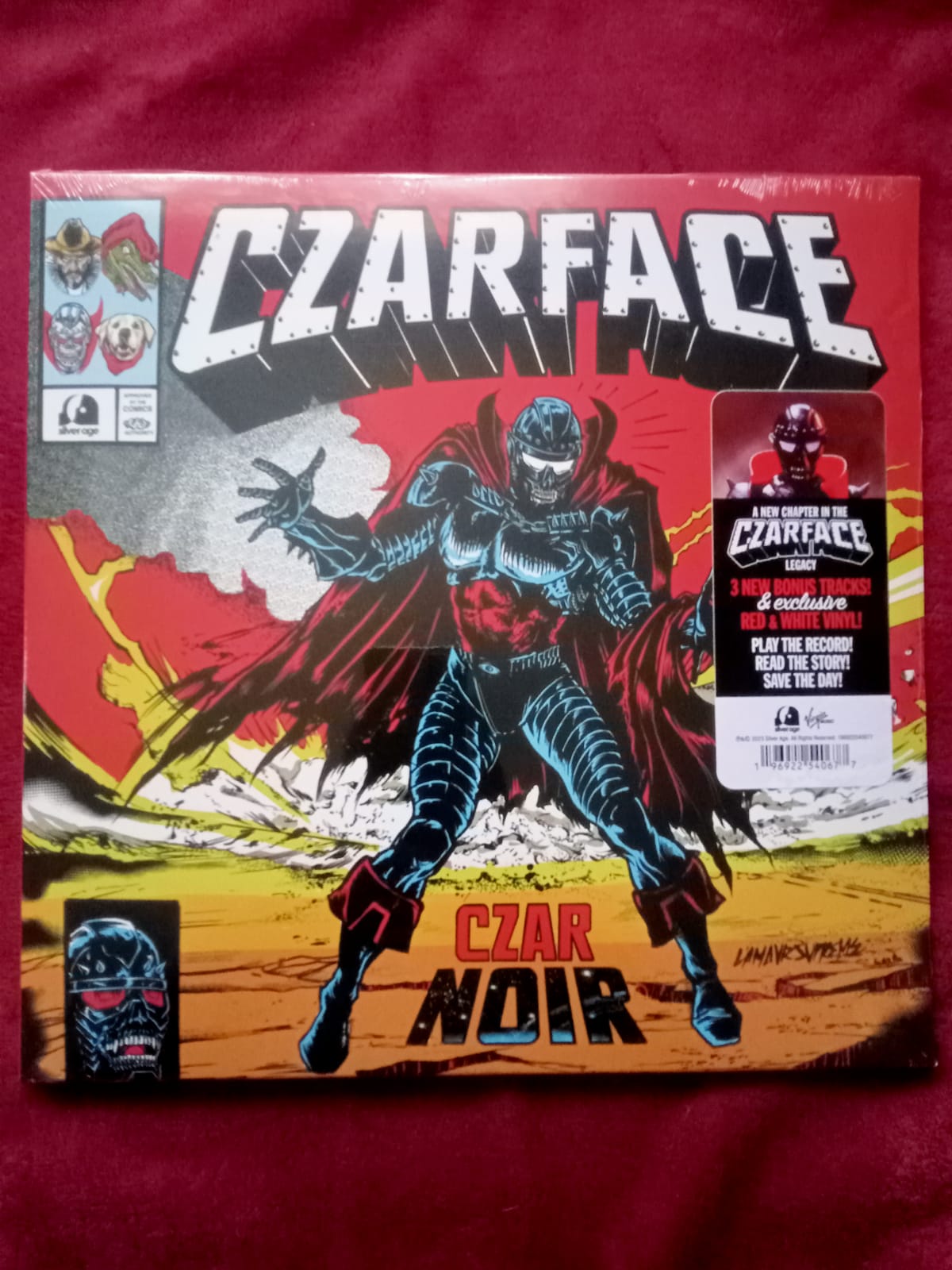 Czarface. Czar Noir. Vinilo nuevo ed. especial. formato muerto