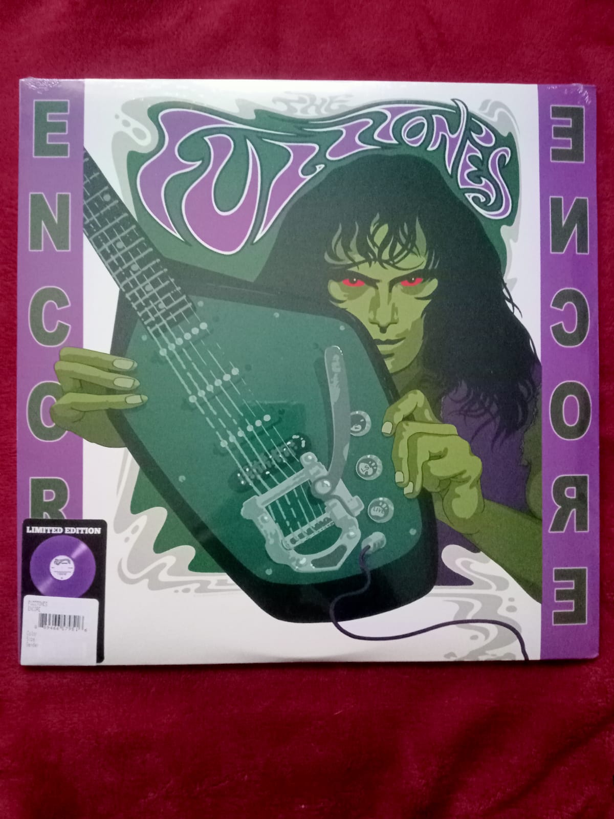 The Fuzztones. Encore. Vinilo nuevo de color.