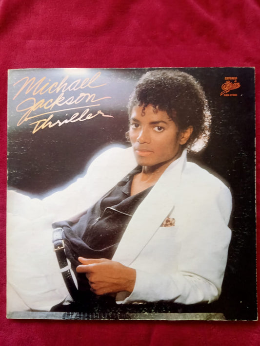 Michael Jackson – Thriller. vinilo nacional en buen estado. formato muerto