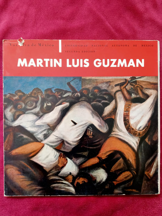 Martin Luis Guzmán – Martin Luis Guzmán. vinilo en buen estado. formato muerto