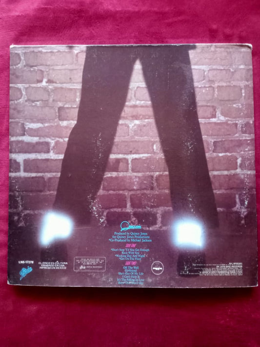 Michael Jackson – Off The Wall. Vinilo nacional.formato muerto