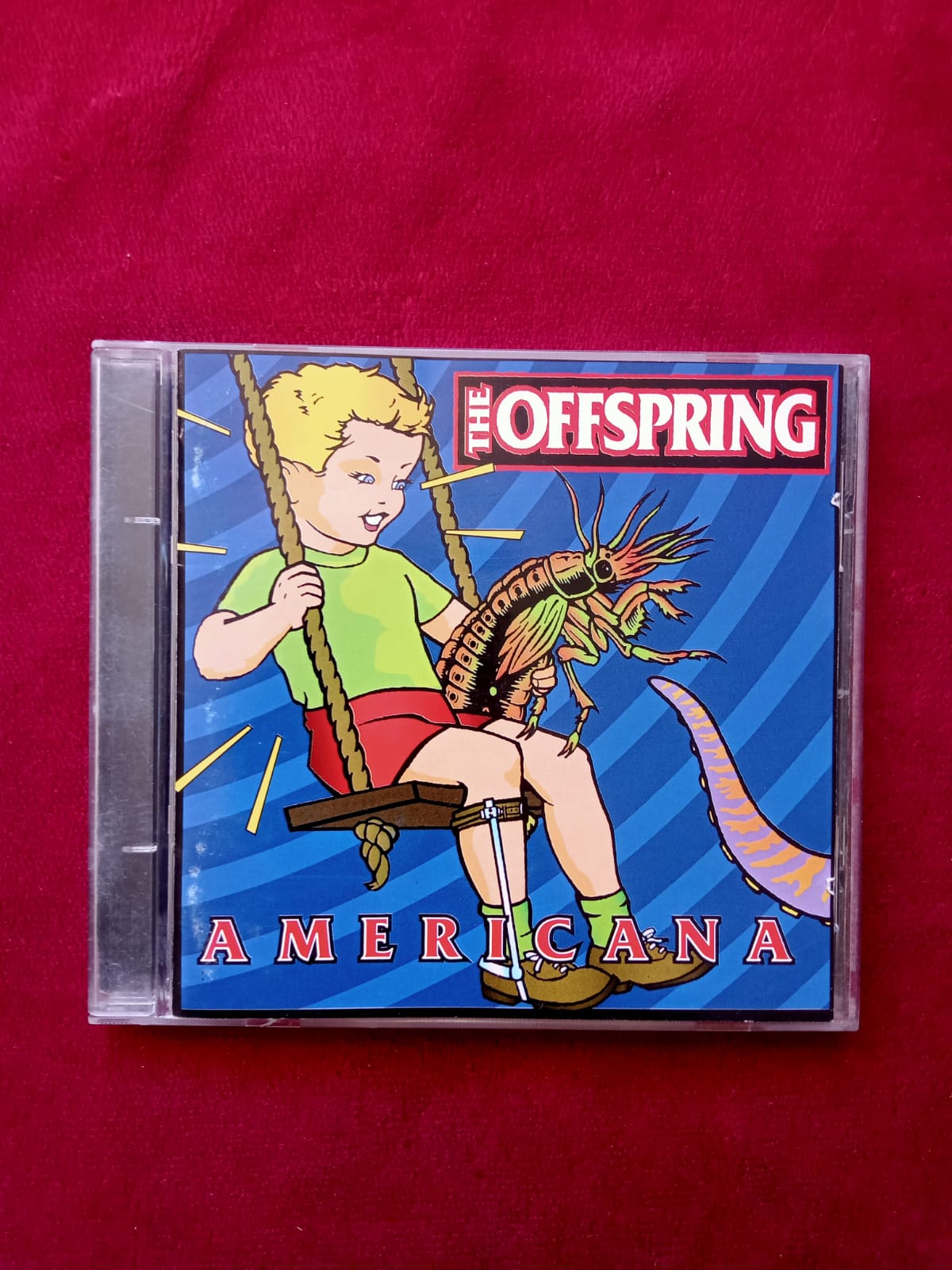 The Offspring. Americana. Cd nacional en buen estado. disco formato muerto