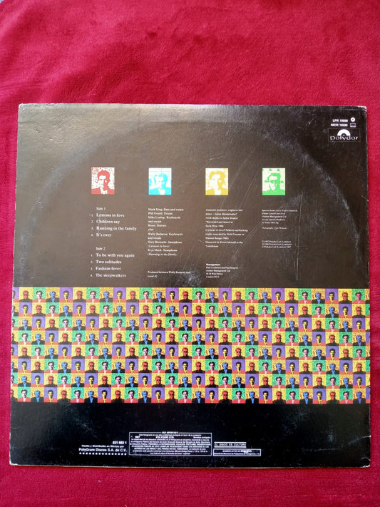 Level 42. Running in the Family. Vinilo nacional, completo, en buen estado. formato muerto