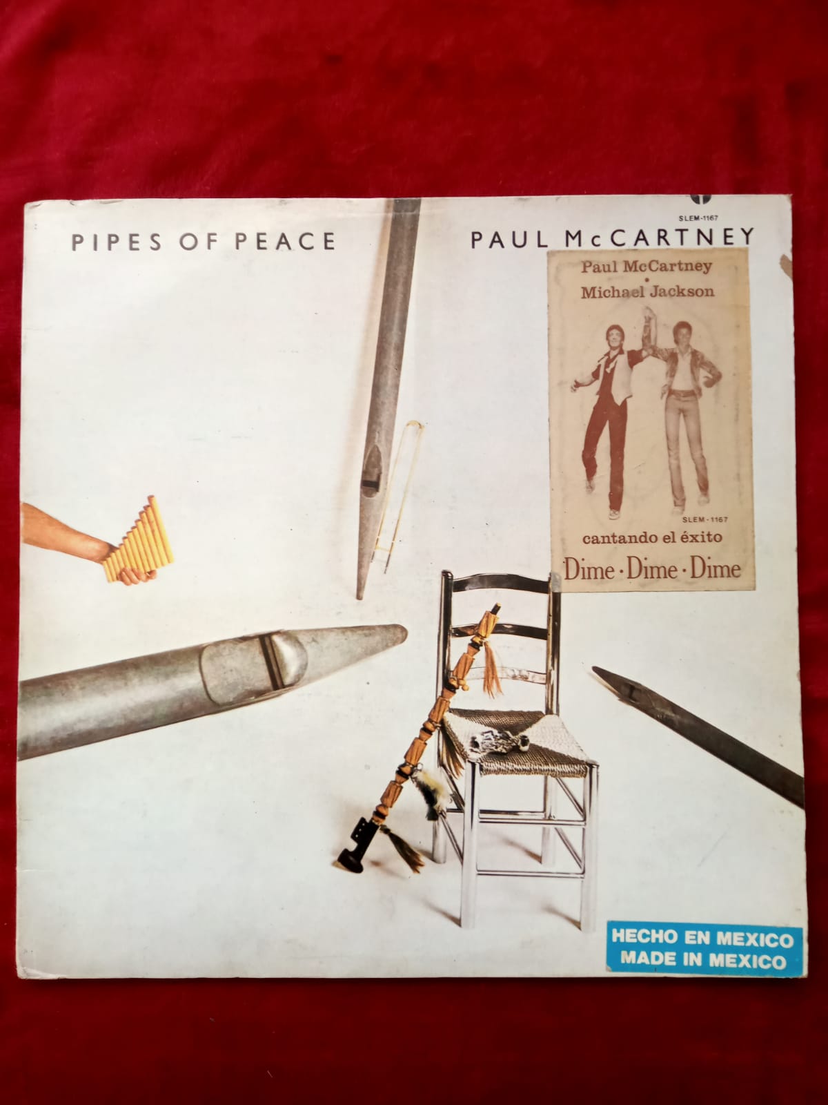 Paul McCartney – Pipes Of Peace. Vinilo nacional en buen estado. formato muerto