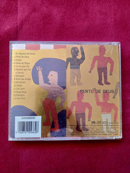 Cidade Negra – Perto De Deus. Cd importado en buen estado. formato muerto